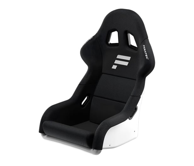 FANATEC Clubsport Cockpit (Seat Only) White Shell / Charcoal Cover - 1342349 - zdjęcie
